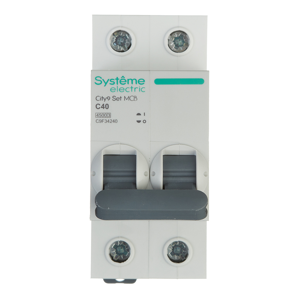 ���������� �������������� ����������� ��������� Systeme Electric City9 Set 2P 40� ��� C 4,5 �� 230 � (C9F34240)  