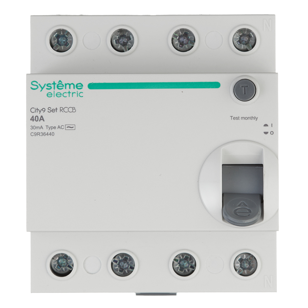 ���������� ��� Systeme Electric City9 Set ��� 40� 3P+N ��� AC 30 �� 6 �� (C9R36440)  
