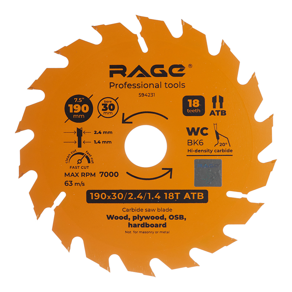 ���������� ���� ������� �� ������ Rage by Vira Fast cut 190�30 �� 18 ������ (594231)  
