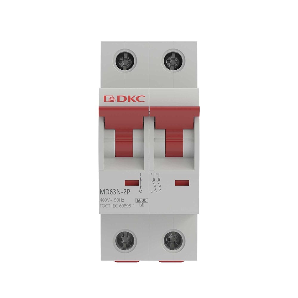 ���������� �������������� ����������� ��������� DKC Yon Max MD63N 2P 20� ��� C 6 �� 400 � (MD63N-2PC20)  