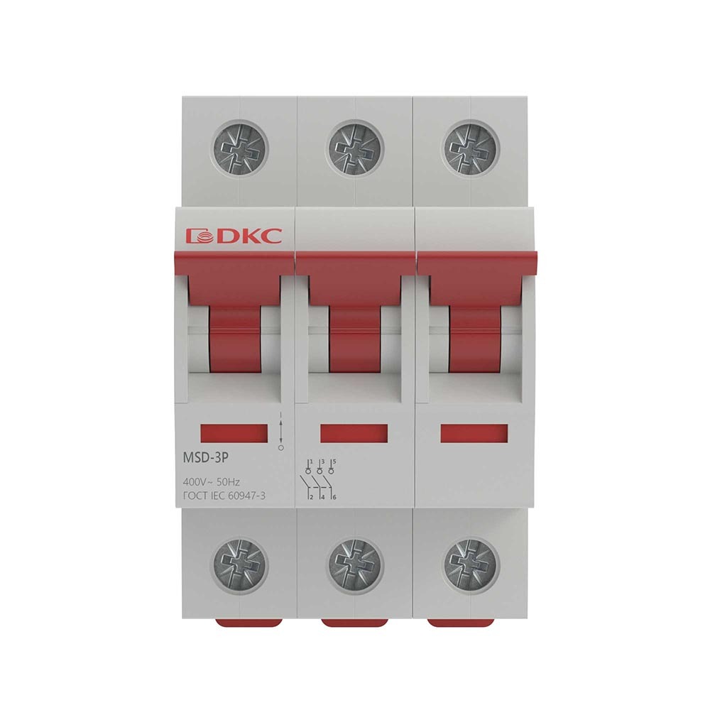���������� ����������� �������� DKC Yon Max MSD 3P 40� 400 � �� DIN-����� (MSD-3P40)  