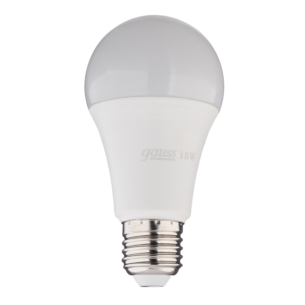 ���������� ����� ������������ Gauss E27 4100� 15 �� 1450 �� 180-240 � ����� A60 �������  
