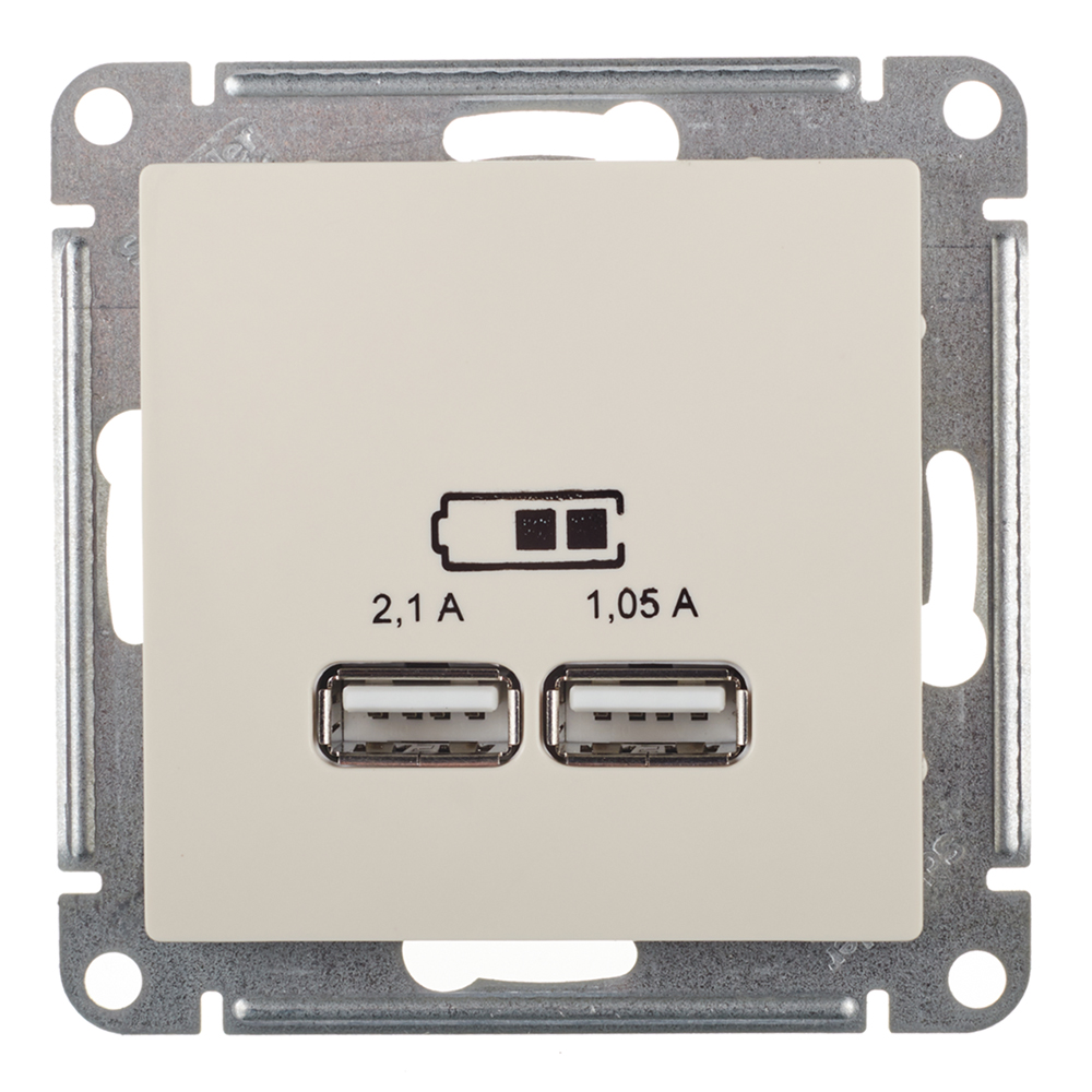 ���������� ������� USB Systeme Electric AtlasDesign ������������ ������� 2�USB-� (ATN000233)  