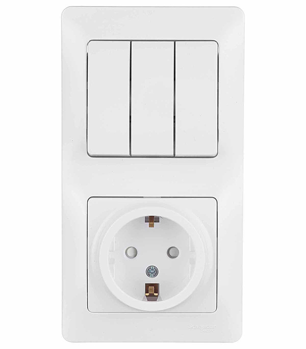 ���������� ���� ����������� � ������� Systeme Electric Glossa ������������� ������������ ����� �� �������� (GSL000178)  