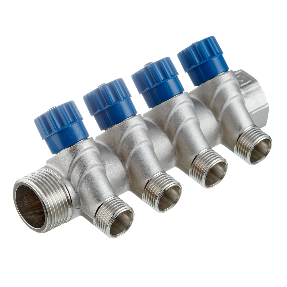 ���������� ��������� Valtec 1 ��(�) � 4 ������ 1/2 ��(�) � 1 ��(�) ������������ (VTc.560.N.0604)  