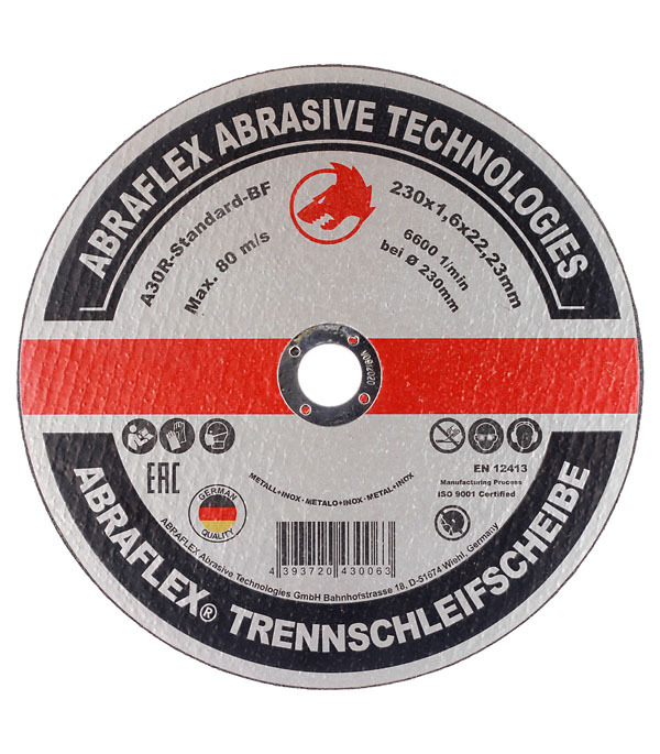 ���������� ���� �������� �� ������� Abraflex 230�22,2�1,6 �� (�230162223/30063)  