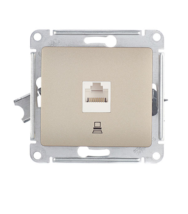 ���������� ������� ������������ Systeme Electric Glossa ������������ ����� RJ45 (GSL000481K)  