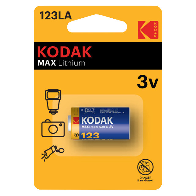 ���������� ��������� KODAK CR123 ������� 1��  