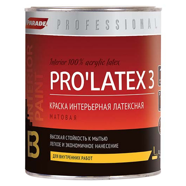 ���������� ������ ��������� PARADE Pro Latex �3  ��� ���� � �������� ����� 0,9�, ���.0005925  