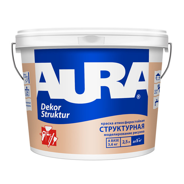 ���������� ������ �/� AURA DecorStructur ����������� 2,5�, ���.4607003919412  