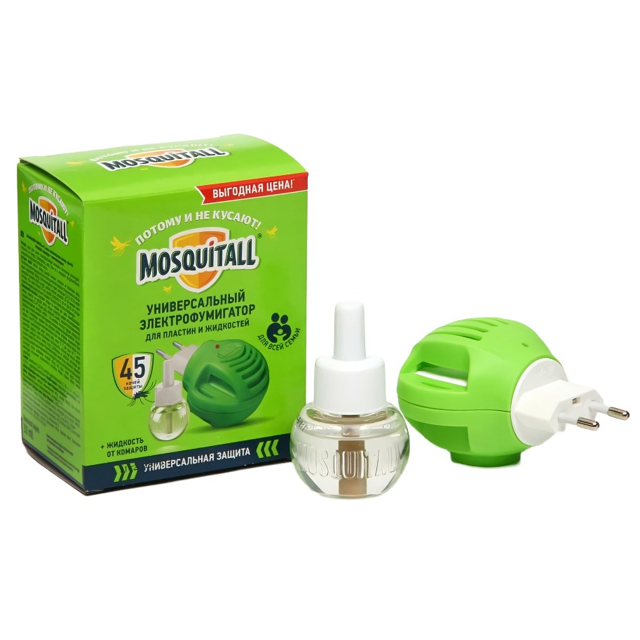 ���������� �������� MOSQUITALL ������������� ������: ��������� + �������� 45 ����� 30��  