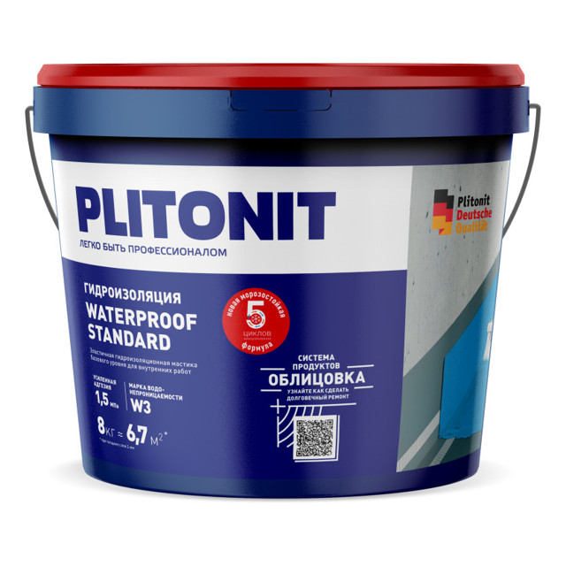 ���������� ������������� PLITONIT WaterProof Standard ���������� 8��, ���. �009296  