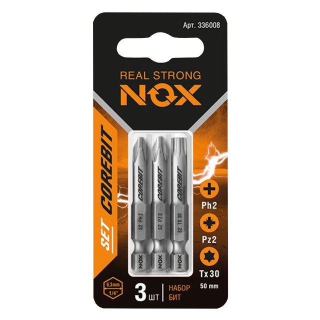 ���������� ����� ��� NOX 3 �������� PH1/ PZ2/ TORX 30-50  