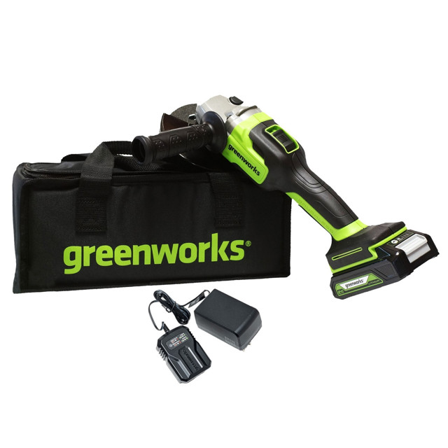 ���������� ���������� ������� GREENWORKS 3200207UA 125 �� 24� Li-Ion 2,0�� 1���  