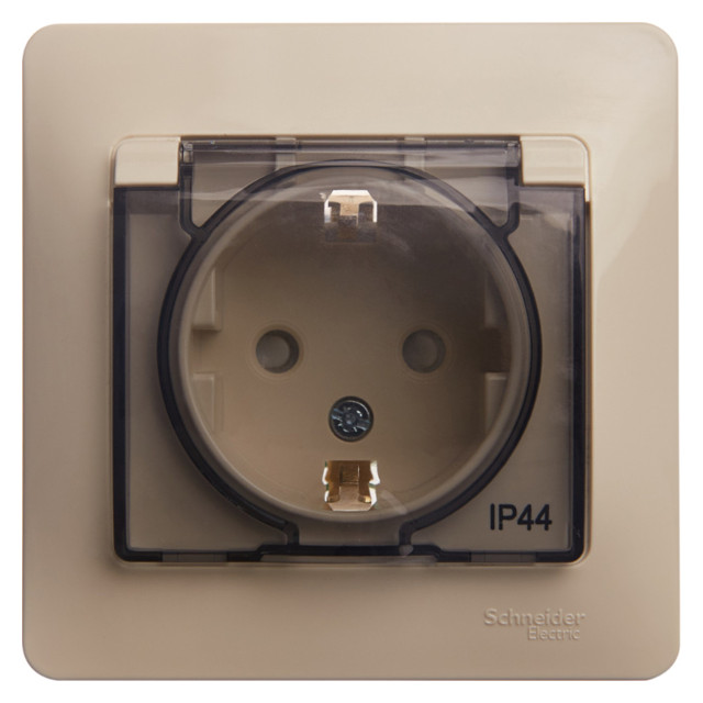 ���������� ������� 1 ���� SYSTEME ELECTRIC Glossa IP44 �/� �/� �/� �������  