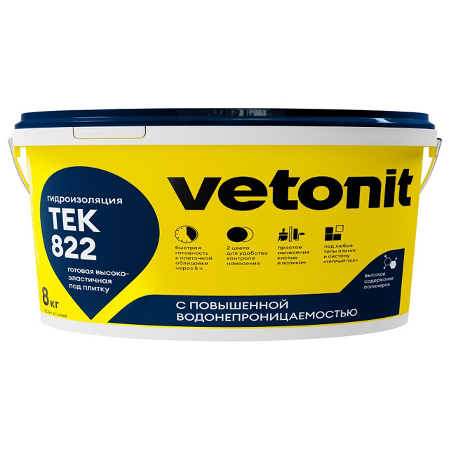 ���������� ������� WEBER Vetonit tec. 822 ����������������� 8�� �������, ���.���-170227  