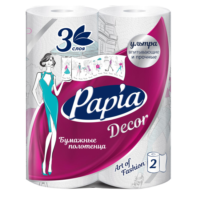 ���������� ��������� �������� PAPIA Decor Art of Fashion 3-������� 2��  