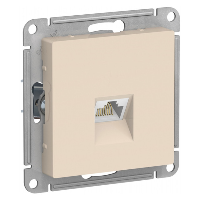 ���������� ������� ������������ 1 ���� SYSTEME ELECTRIC Atlas Design RJ45 �������  