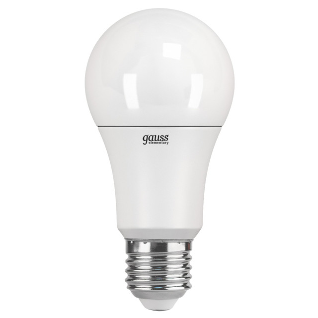 ���������� ����� GAUSS Elementary 12�� E27 LED 1130�� 3000K A60 ���  