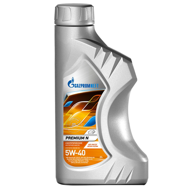 ���������� ����� �������� ������������ Premium N 5W-40 API SN/CF 1�  