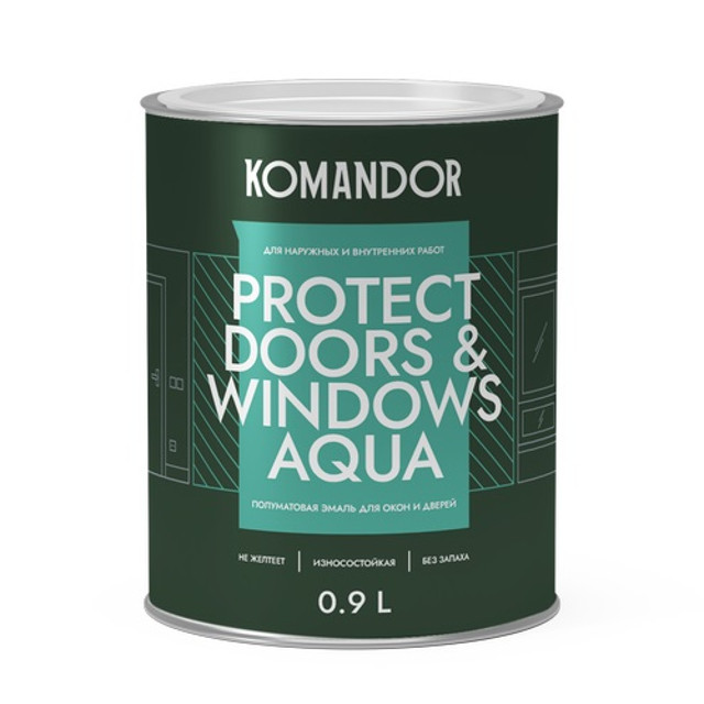 ���������� ����� KOMANDOR Protect Doors&Windows ���� � ��� ���� 0,9 � ����������,���.S1313003001  