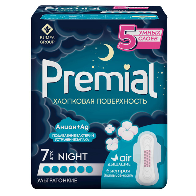 ���������� ��������� PREMIAL �����+Ag Night 7��  