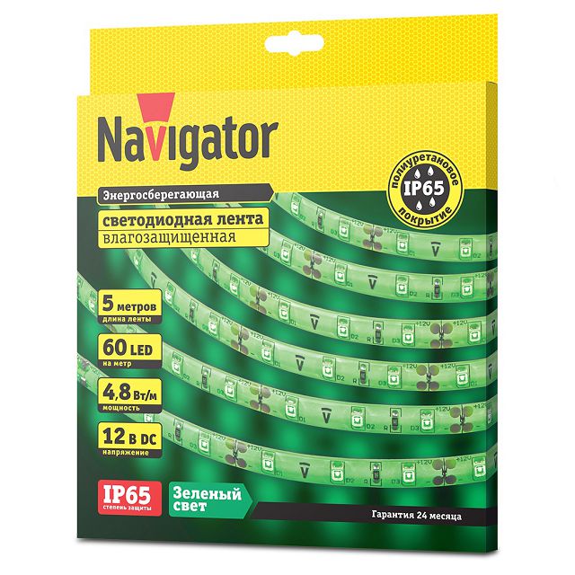 ���������� ������������ ����� NAVIGATOR 60 LED/� 48�� IP65 ������� 5� �������  