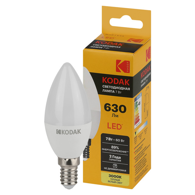 ���������� ����� ������������ KODAK 7�� E14 630�� 3000� �����  