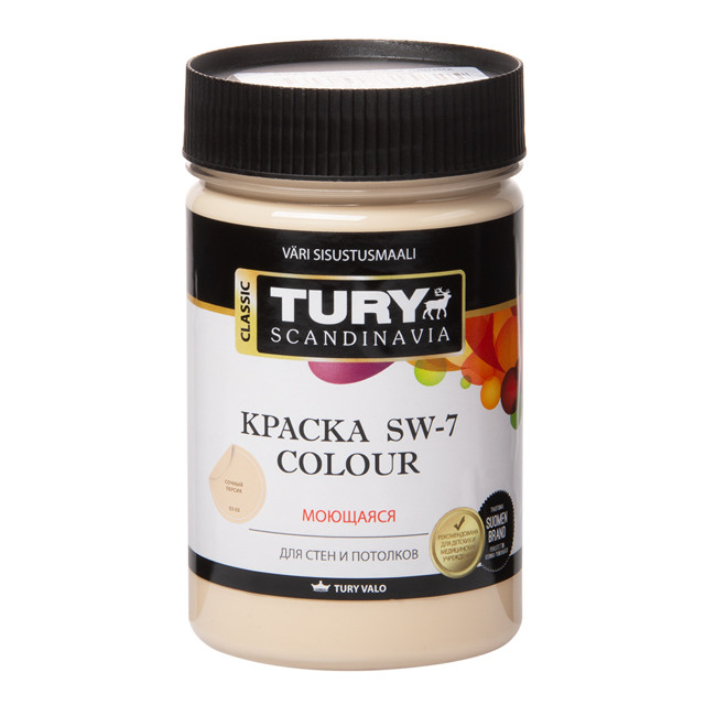 ���������� ������ ��������� TURY SW-7 Colour ��� ���� � �������� �������� 0,4�� ������ ������, ���.����SW70,4��  