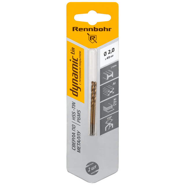 ���������� ������ �� ������� RENNBOHR DYNAMIC-TIN 2,0�49�� 2��  