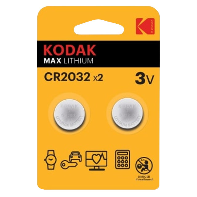 ���������� ��������� KODAK CR2032 ������� 2��  