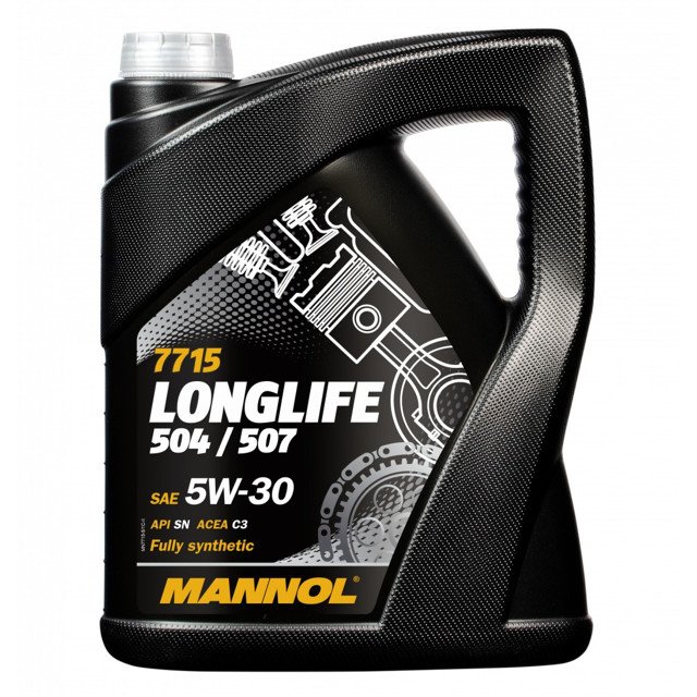 ���������� ����� �������� MANNOL Longlife 504/507 5W-30 5�  