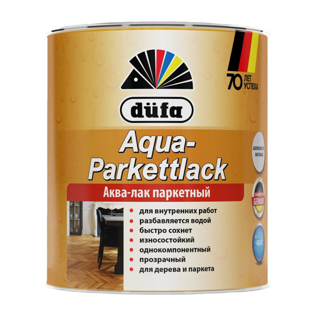 ���������� ��� �/� DUFA Aqua Parkettlack ��� ������� 2� �����������, ���.��00-010312  