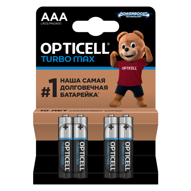 ���������� ��������� OPTICELL ����� ���� 1,5� ����������� AA� 4��  