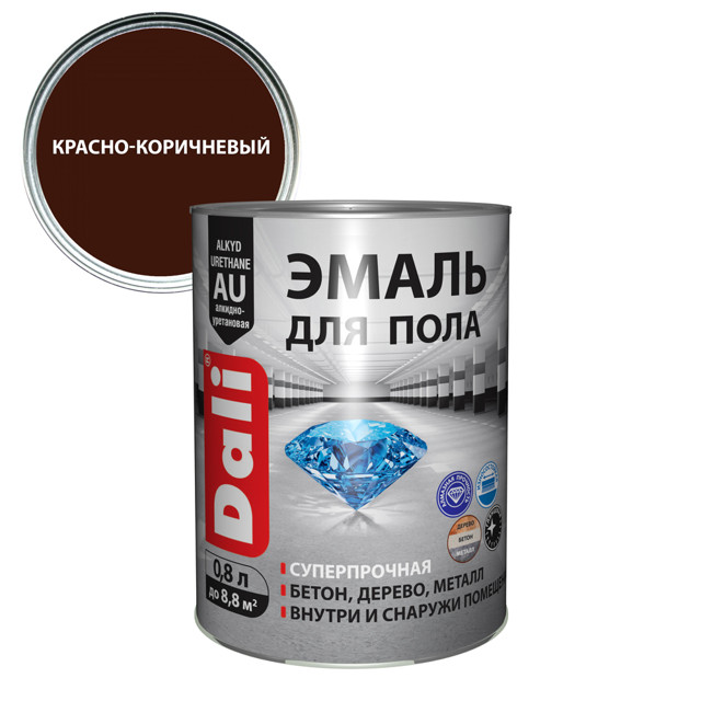 ���������� ����� �������-���������� DALI ��� ���� 0,8� RAL3009 ������-����������, ���.12304  