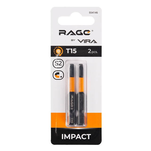 ���������� ���� RAGE by VIRA TORX T15 50�� 2��  