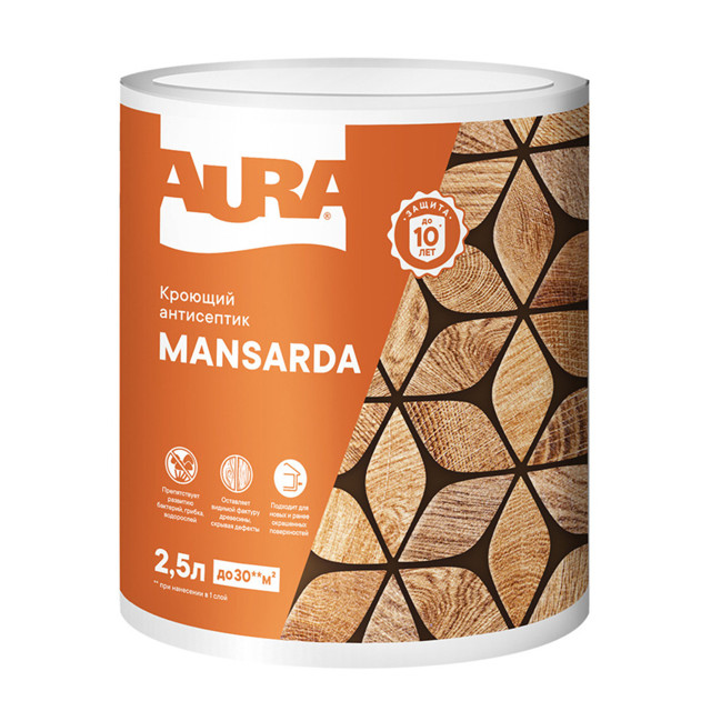 ���������� ���������� ������� AURA Mansarda 2,5� �����, ���.AWW035  