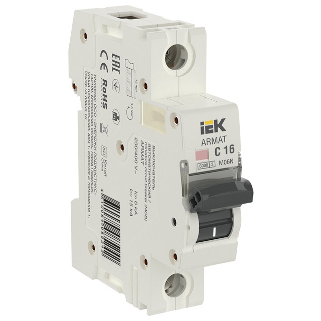 ���������� ����������� �������������� IEK ARMAT M06N 1P C 16�  