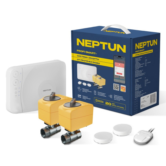 ���������� ������� ������ �� �������� ���� Neptun Profi Smart+ 1/2 Tuya WI FI  