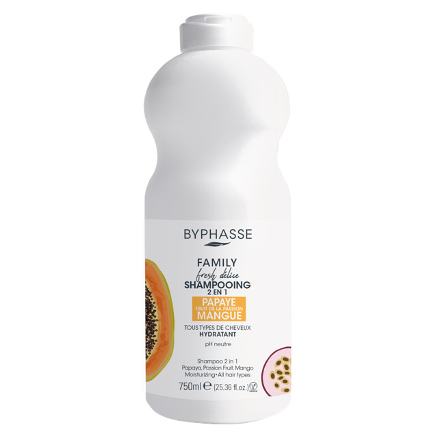 ���������� ������� BYPHASSE Family Fresh Delice 2 � 1 ������, �������� � ����� ��� ���� ����� ����� 750��  