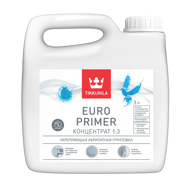 ���������� ��������� TIKKIVALA Euro Primer ���������� 3 �, ���.700001238  