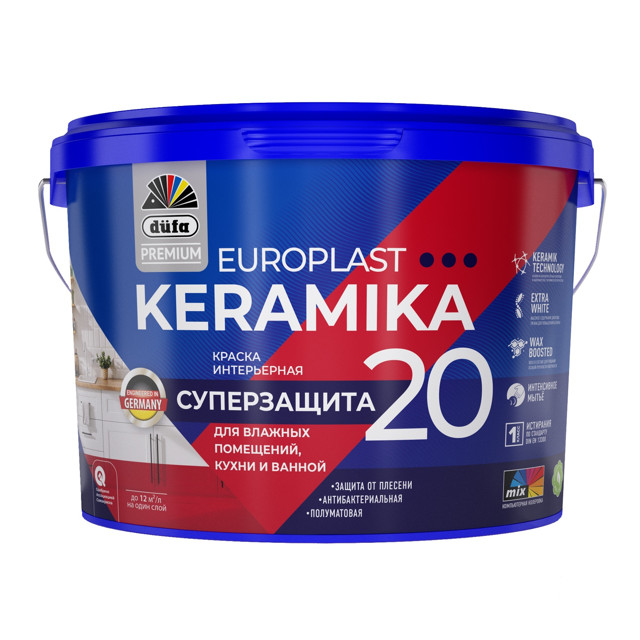 ���������� ������ �/� DUFA Premium EuroPlast Keramika 20 ���� 1 ��� ���� � �������� 2,5� �����, ���.��00-006971  