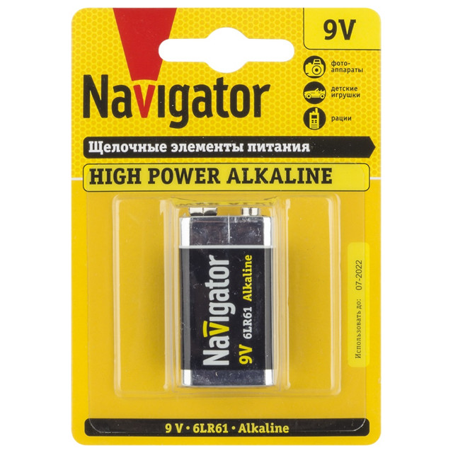 ���������� ��������� NAVIGATOR High Power 6LR61 ����������� 1��  