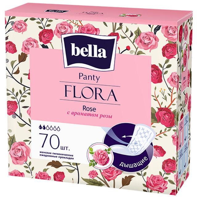 ���������� ��������� BELLA Panty Flora Rose ������ 70��  