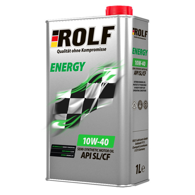 ���������� ����� �������� ROLF Energy SAE 10W-40 API SL/CF 1�  