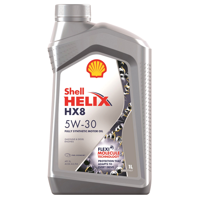 ���������� ����� �������� SHELL Helix HX8 5W30 1�  