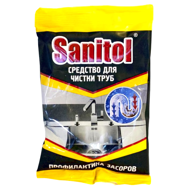 ���������� �������� �������� SANITOL ��������� ��� �������� ������� � ������ ������� 90�  