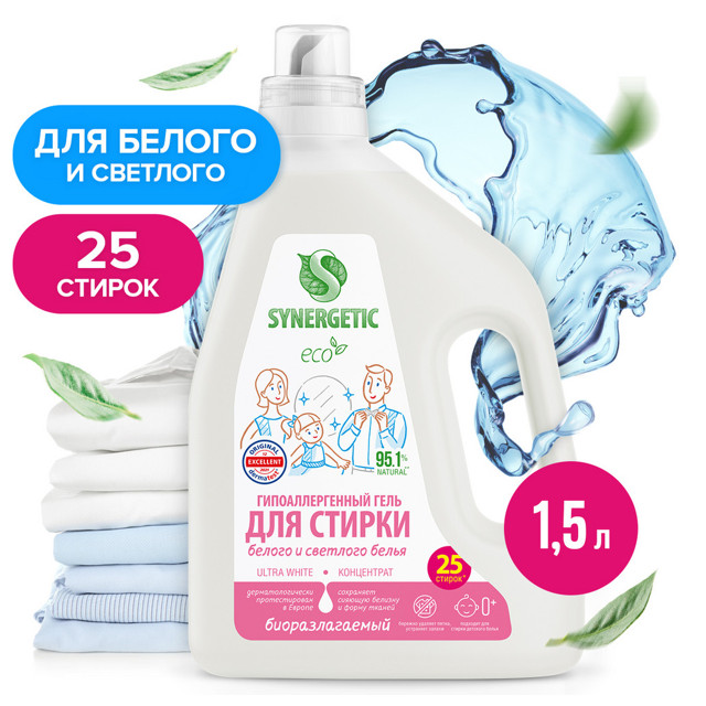 ���������� ���� ��� ������ SYNERGETIC Ultra White 1,5� ����������  