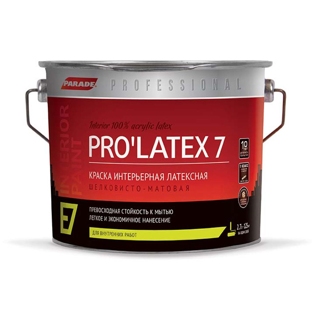 ���������� ������ ��������� PARADE Pro latex �7 ����������-������� ����� 2,7�, ���.0005961  