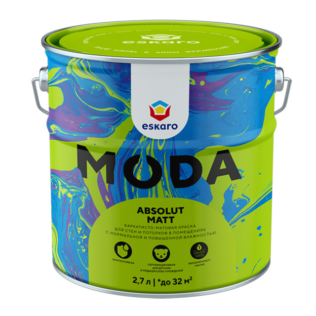 ���������� ������ ��������� ESKARO Moda Absolut Matt ���� � ��� ���� � �������� 2,7� �����, ���.4630042541054  